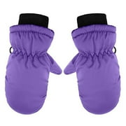 Kids Gloves Toddler Mittens Water-Proof Skiing Gloves Girls Boys Snow Gloves Baby Hand Mittens
